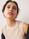 Silver tone hoop earrings recycled zinc brass titanium - British product
