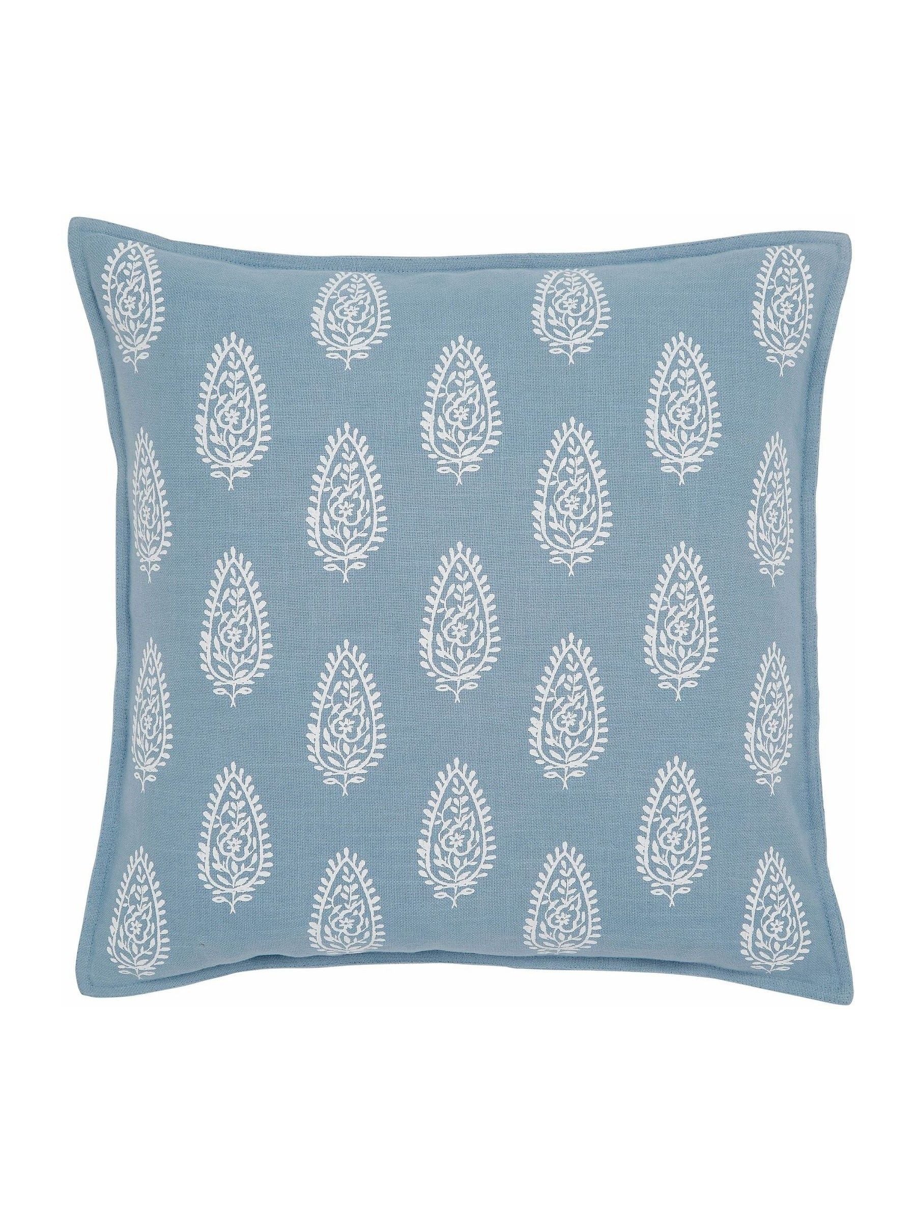 Murmur Ballintoy Blue Ida cushion 50cm, imported from the UK