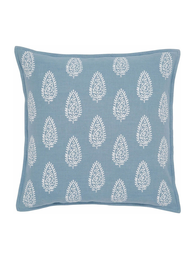 Murmur Ballintoy Blue Ida cushion 50cm, imported from the UK