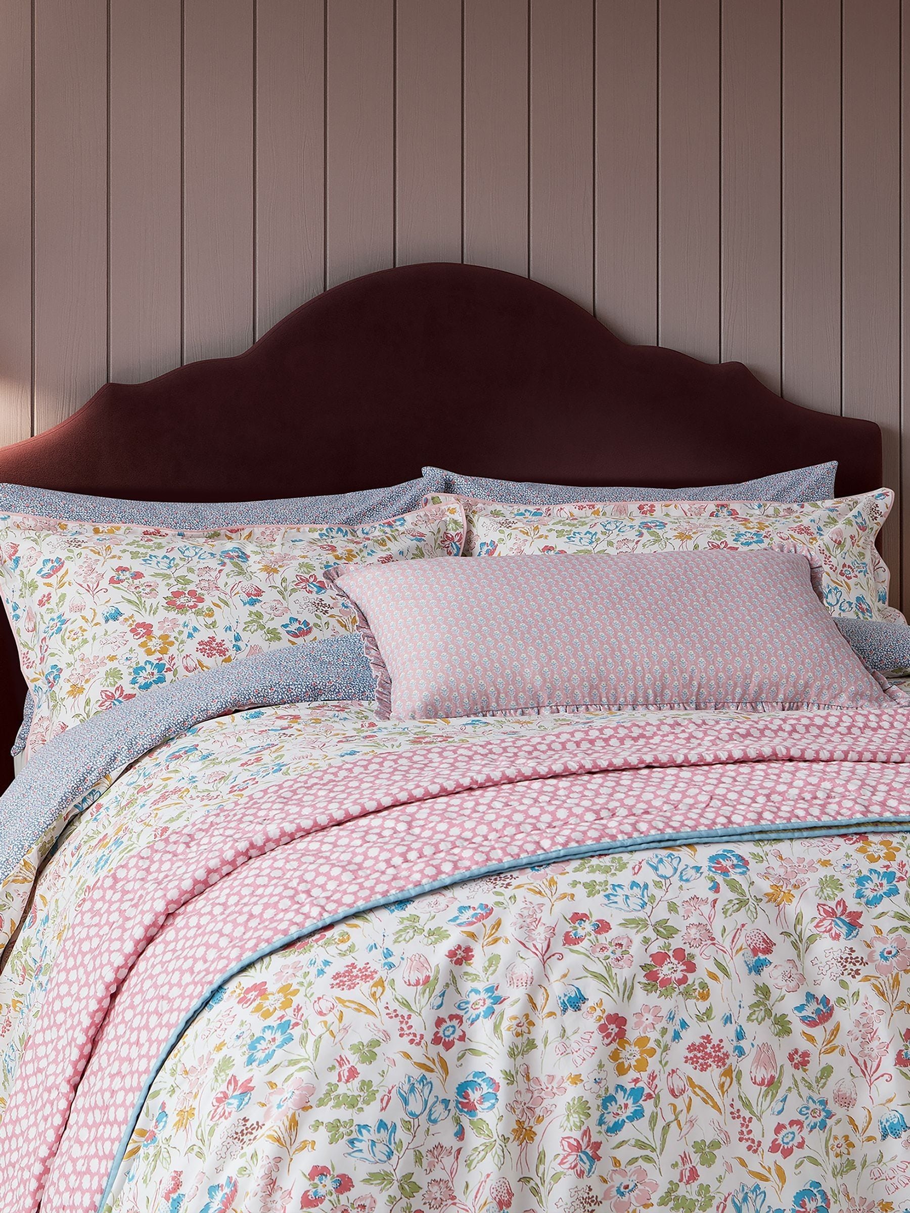 Land & Shore Meadowsweet duvet cover and pillowcase set, UK version