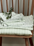 Murmur sage vine napkins 4 pack, imported from the UK