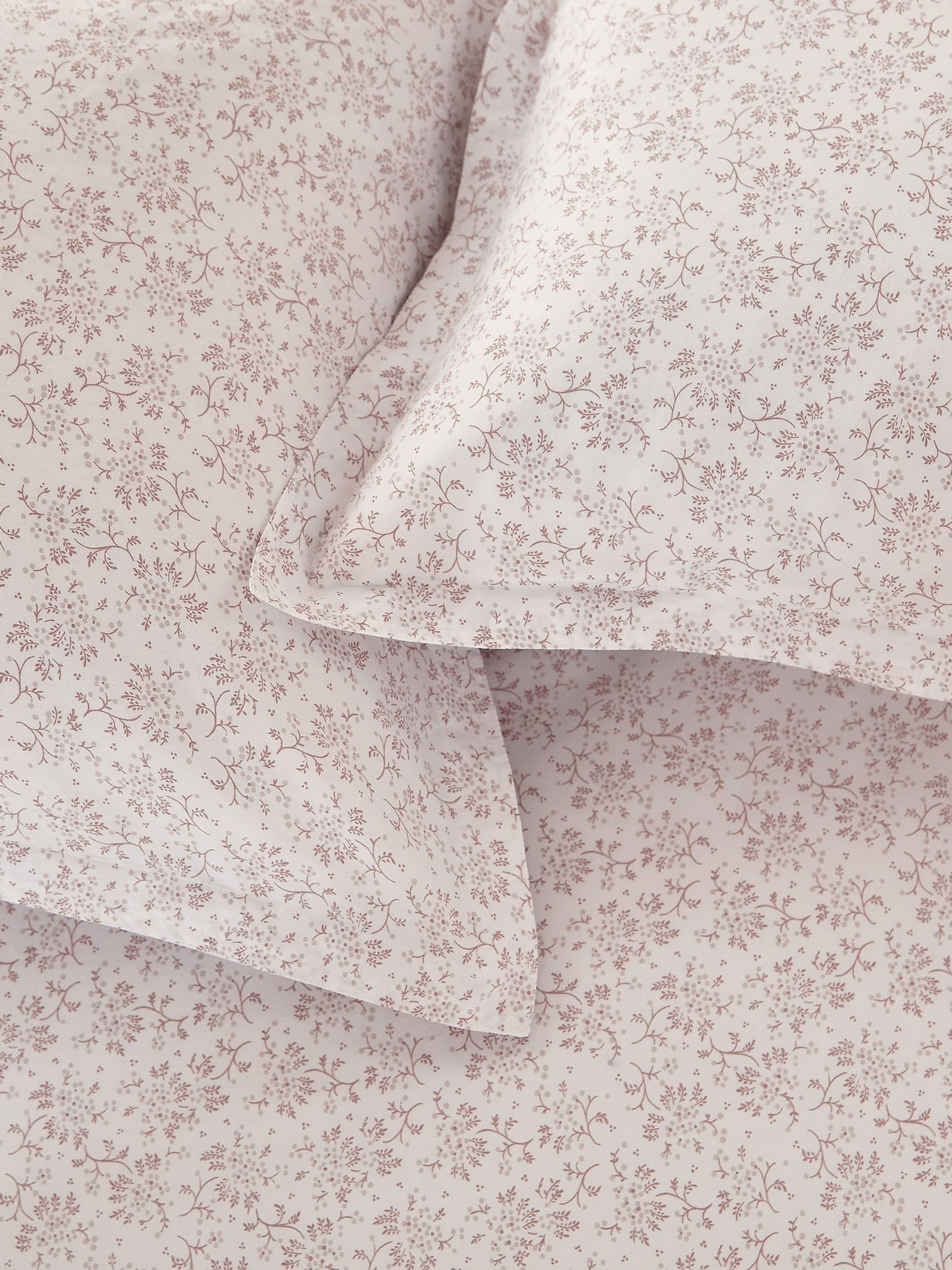 Murmur shell pink mae duvet cover and pillowcase set, imported from the UK