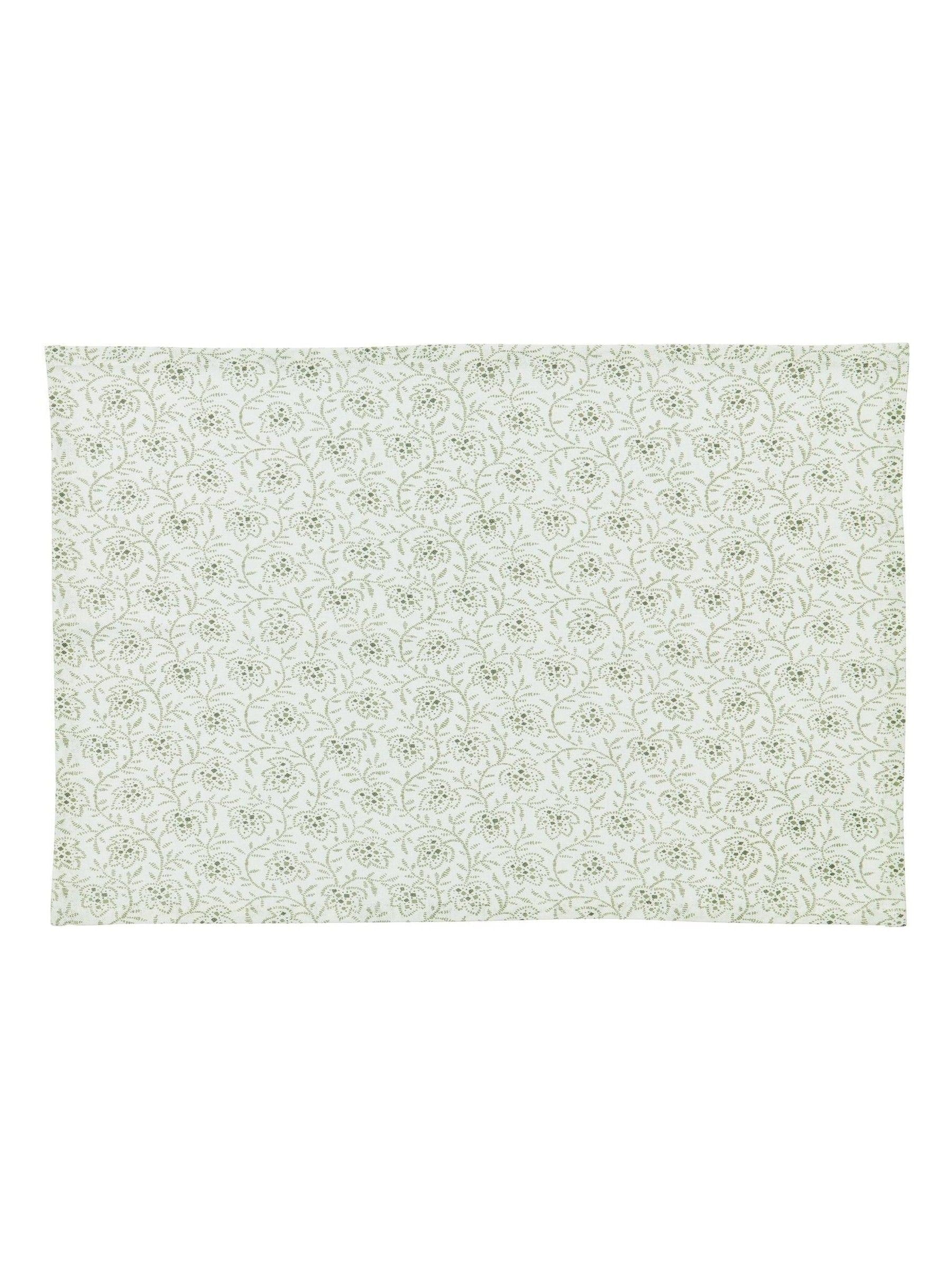 Sage vine placemat pair, imported from the UK