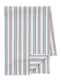 Land & Shore Blue Red Ticking Stripe Table Runner