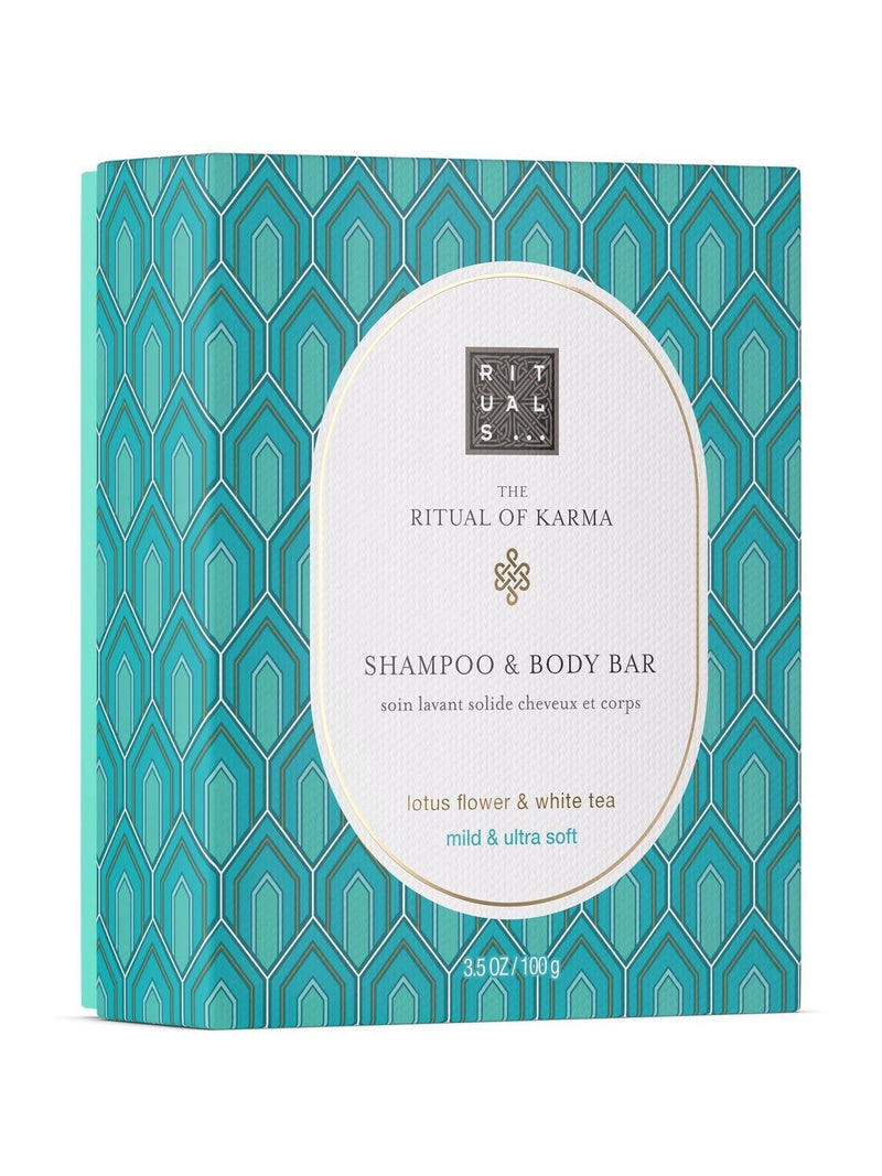 Rituals Karma shampoo body bar 100g, imported from the UK