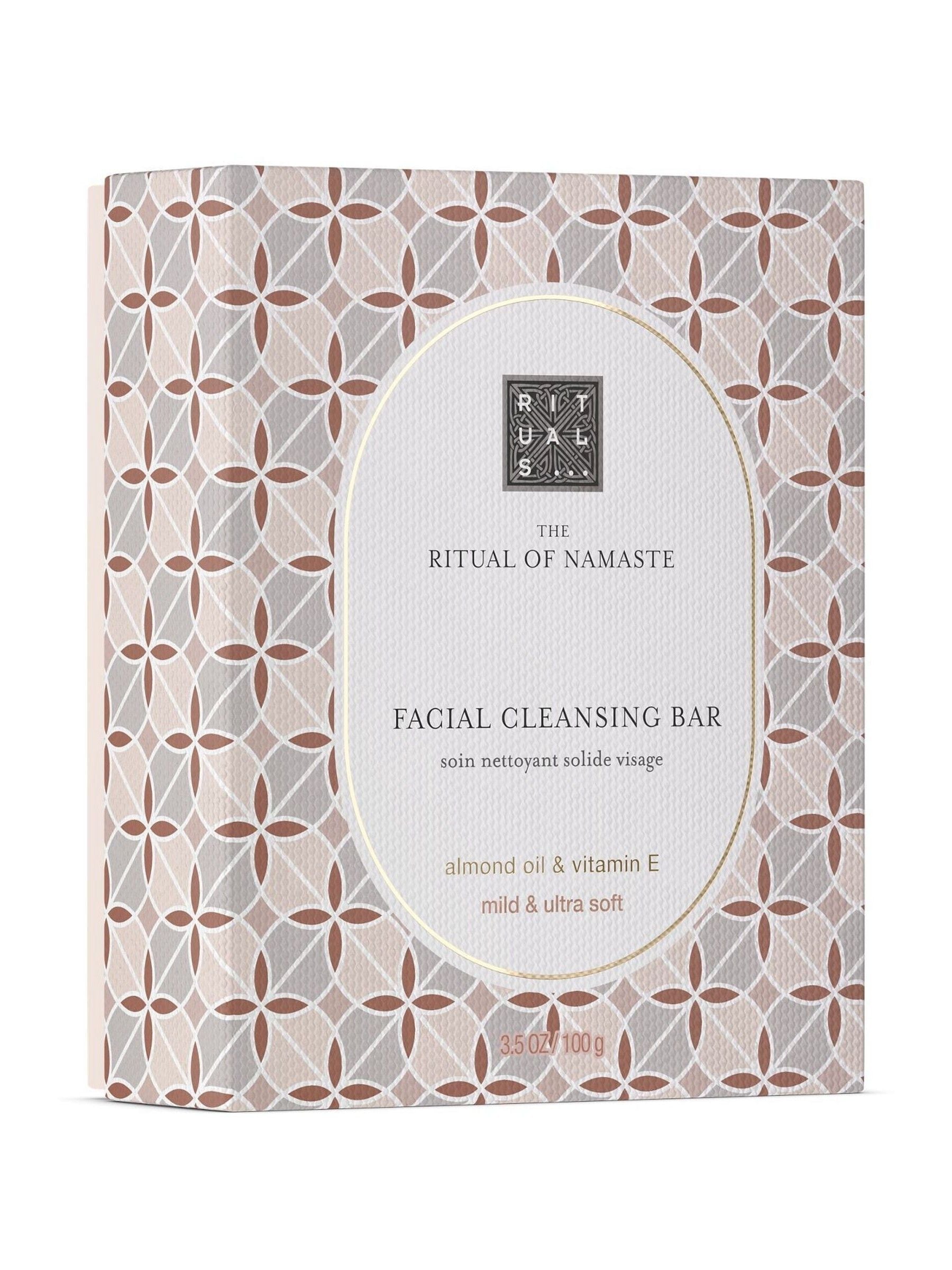 Rituals The Ritual of Namaste facial cleansing bar 100g, imported from the UK