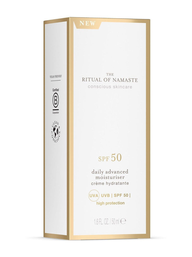 Rituals The Ritual of Namaste SPF 50 Daily Advanced Moisturiser 50ml, imported from the UK