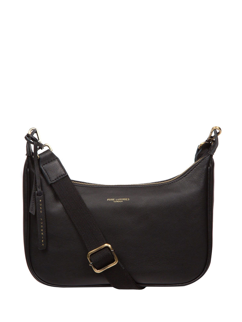 Pure Luxuries London Lancaster leather cross-body bag (British brand)