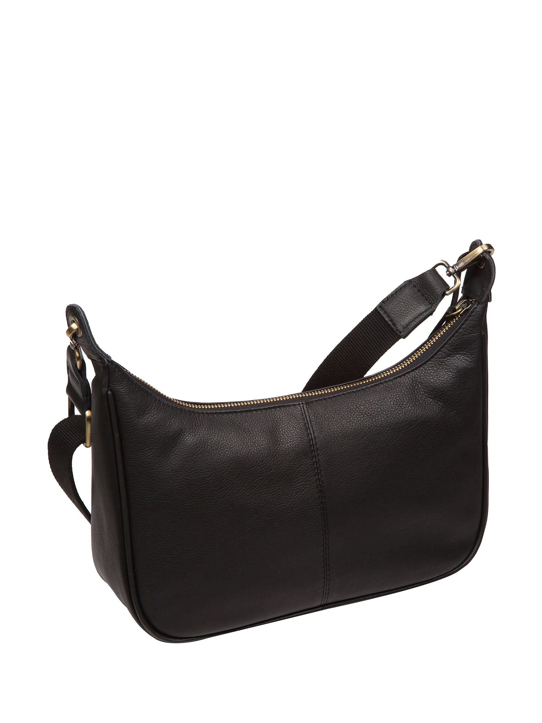 Pure Luxuries London Lancaster leather cross-body bag (British brand)