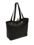 Pure Luxuries London black leather Windsor tote bag (British brand)