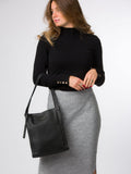 Pure Luxuries London Brighton tote bag black (British brand)