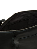 Cultured London Marlowe leather tote bag with silver fittings - British product