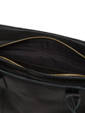 Pure Luxuries London Black Filton Leather Handbag, imported from the UK