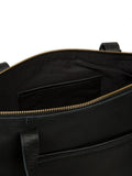 Pure Luxuries London Black Alcester leather tote bag - British product