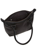 Cultured London Black Uma leather tote bag, UK version