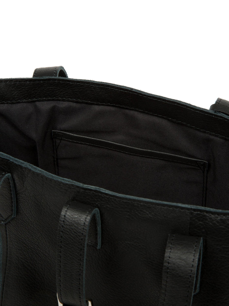 Cultured London black Noelle leather handbag, UK version