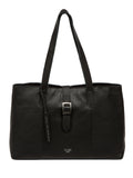 Cultured London black Noelle leather handbag, UK version