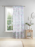 Dreams & Drapes Lilac Wisteria voile panel, imported from the UK