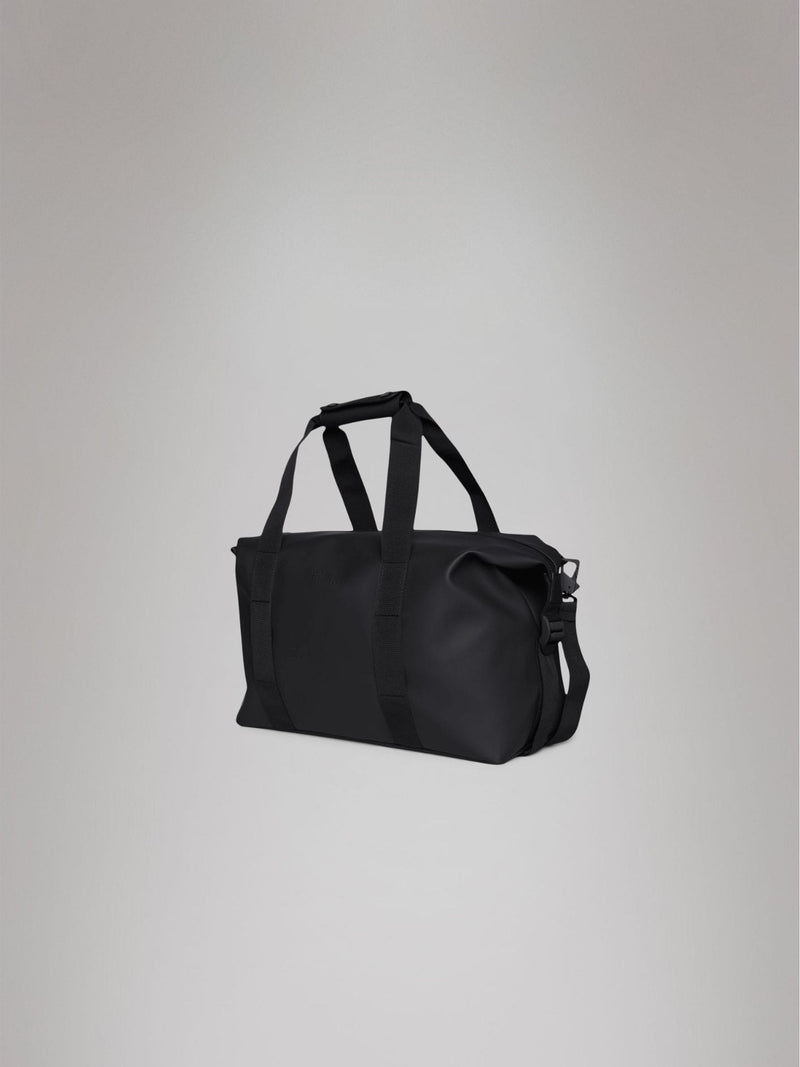 Rains Black Hilo Small Weekend Bag (British brand)