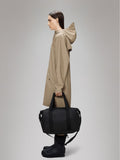 Rains Black Hilo Small Weekend Bag (British brand)