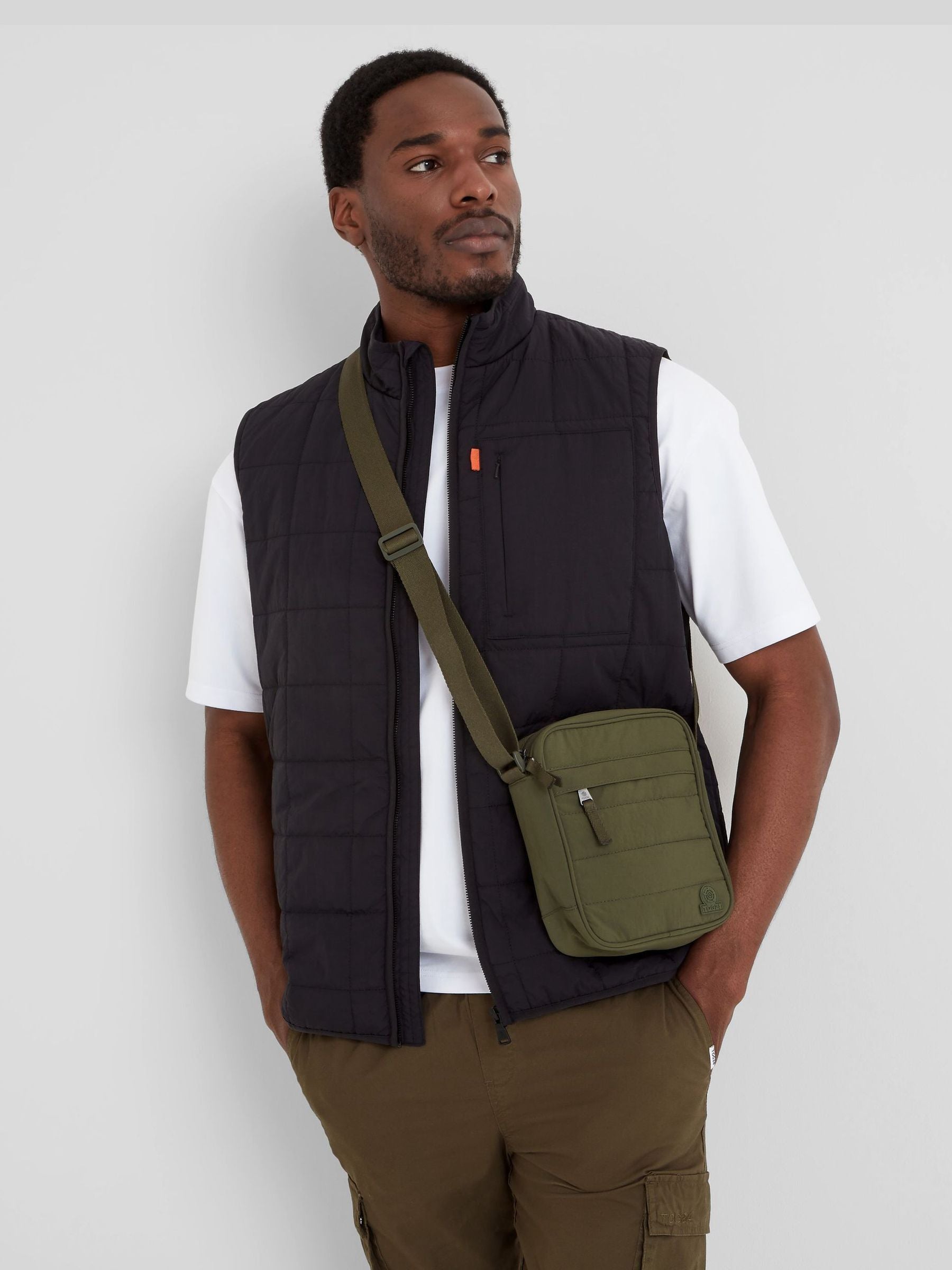 Tog 24 green Overton hip bag (British brand)