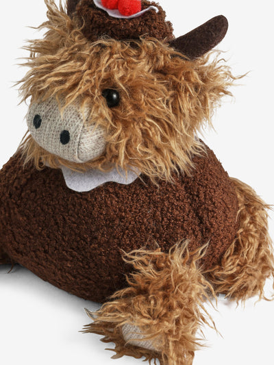 Neste Brun Julepudding Hamish The Highland Cow Dørstopper - Kjøp online hos McGrocer