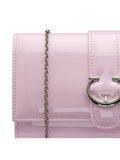 Ravel pink clutch bag with chain, imported from the UK