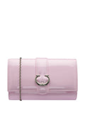 Ravel pink clutch bag with chain, imported from the UK