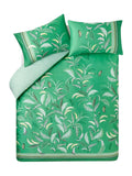 Sara Miller London Spring Green Fern Garden duvet cover and pillowcase set (British brand)