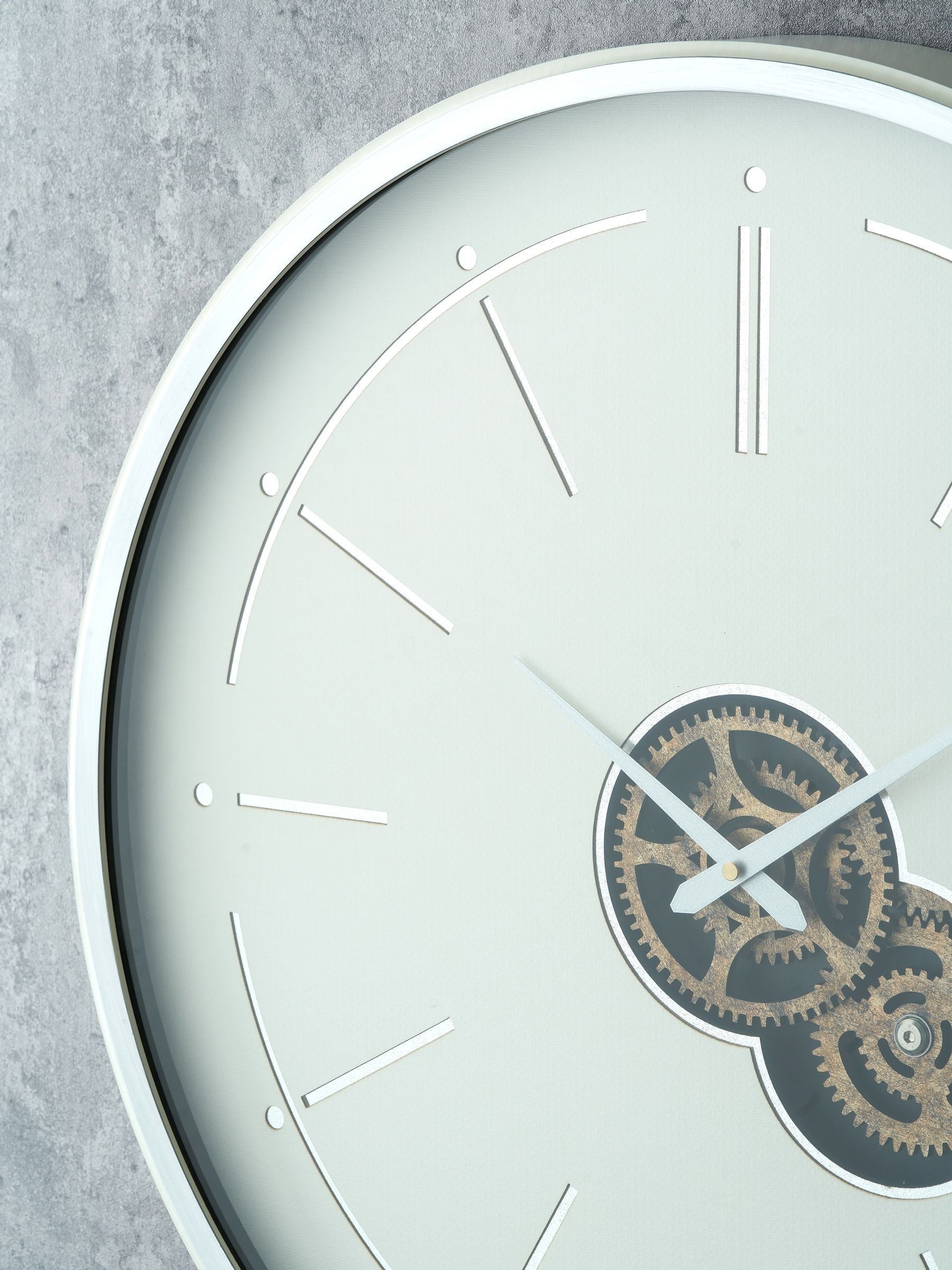 Pacific Lifestyle 60cm round wall clock, imported from the UK