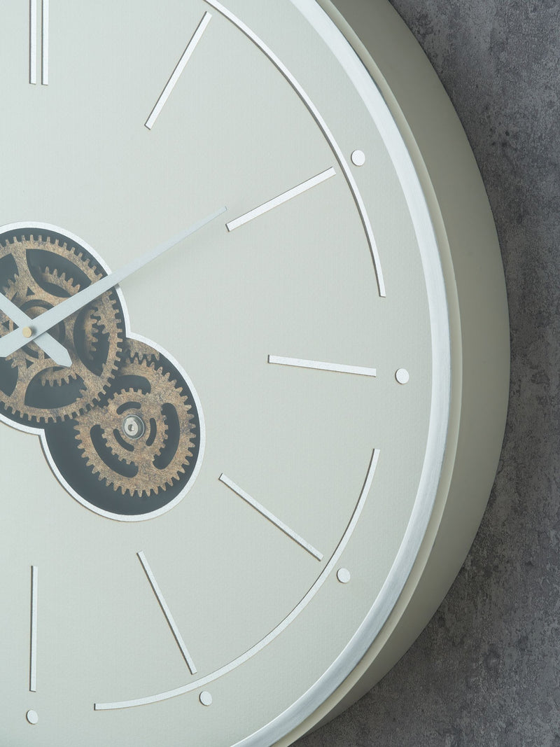 Pacific Lifestyle 60cm round wall clock, imported from the UK