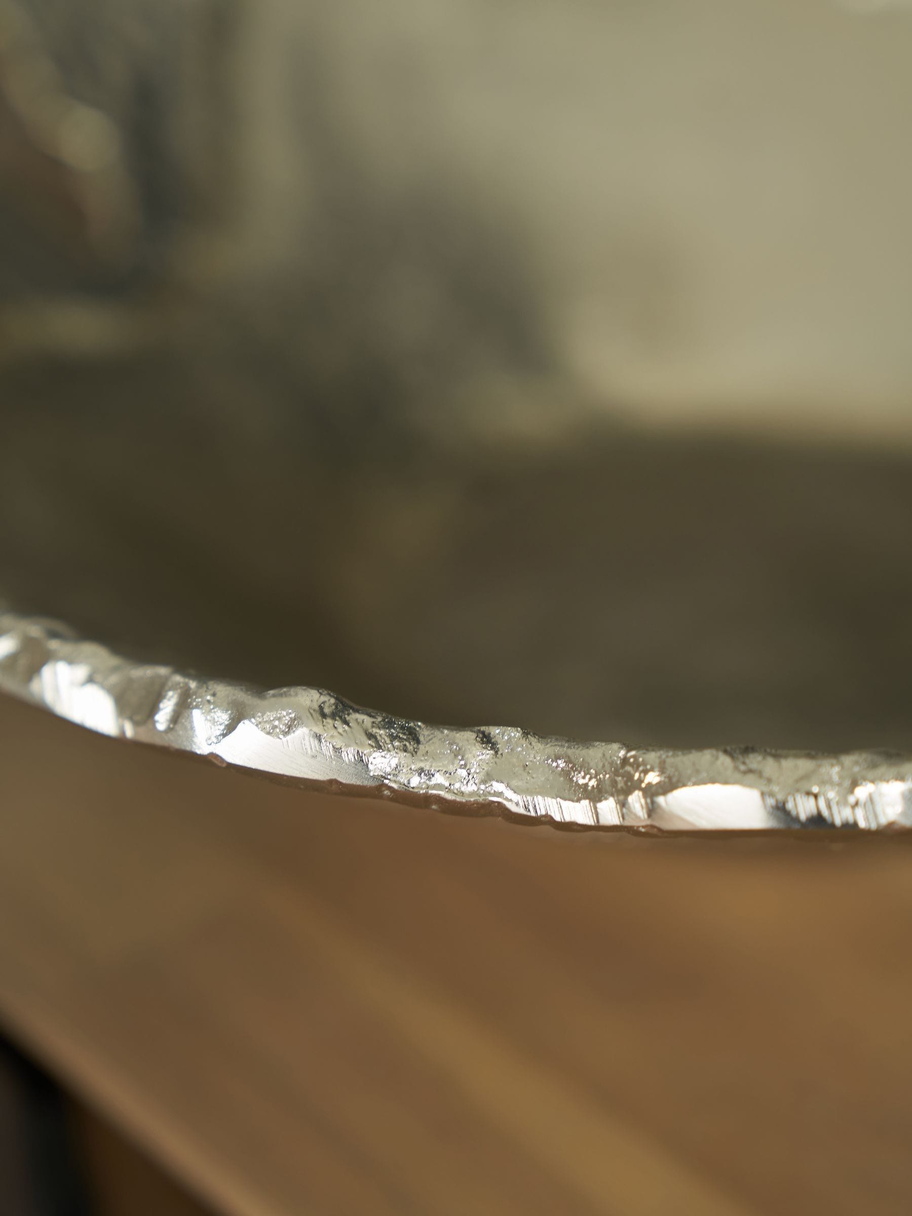 Pacific Lifestyle gold cast metal decorative bowl 13cm, imported from the UK