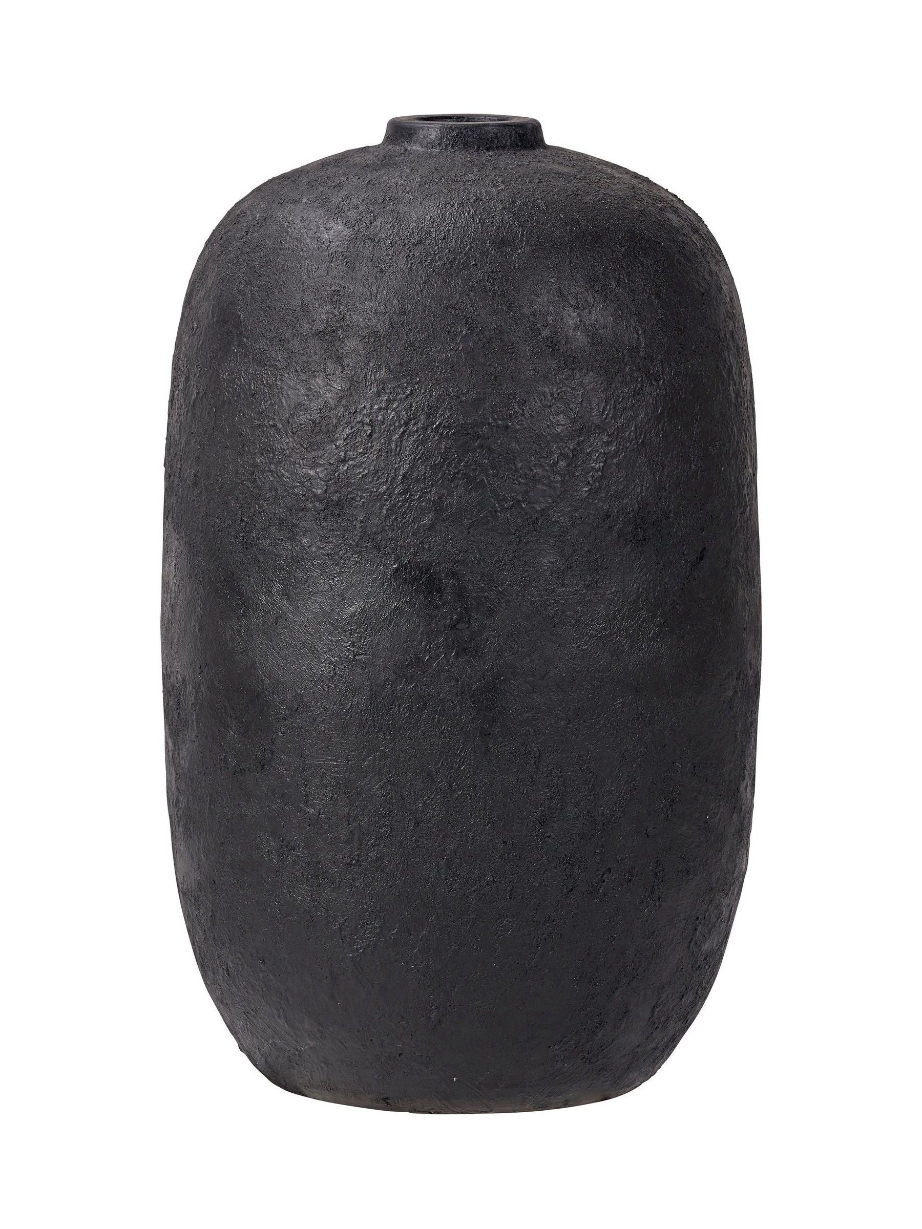 Pacific Lifestyle Black Fibrestone Decorative Vase Tall