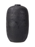 Pacific Lifestyle Black Fibrestone Decorative Vase Tall