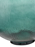 Pacific Lifestyle Sea Green round glass vase 42cm, imported from the UK