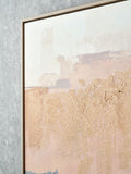 Pacific Lifestyle terracotta abstract canvas 100cm (British brand)