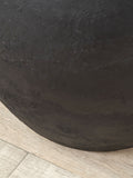 Pacific Lifestyle black fibrestone decorative vase 41cm, imported from the UK