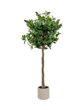 Pacific Lifestyle faux bay tree in pot - British product
