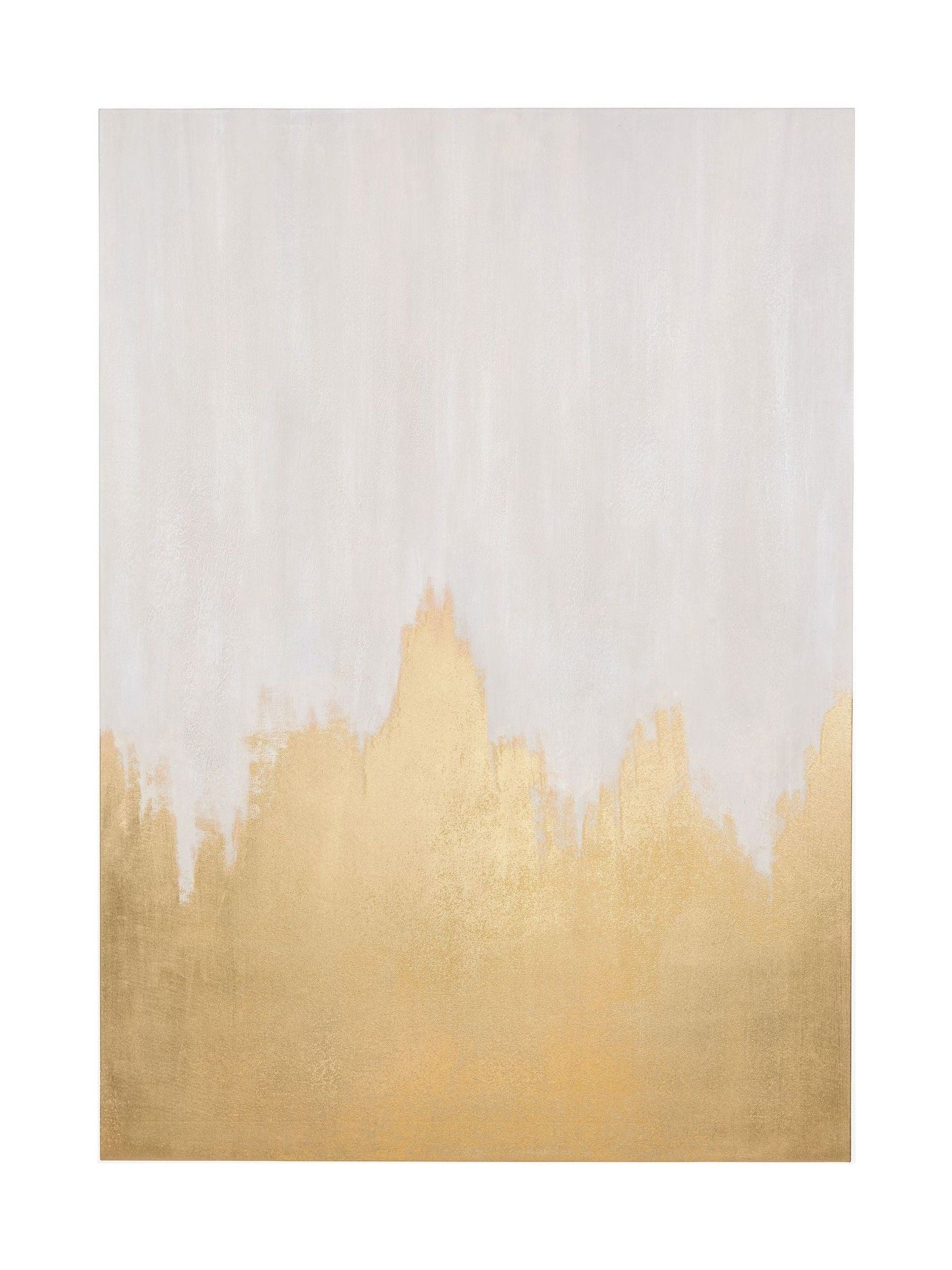 Pacific Lifestyle white abstract frameless canvas 140cm x 100cm, imported from the UK