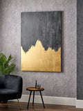 Pacific Lifestyle White Abstract Frameless Canvas Wall Art 140cm x 100cm