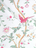 Laura Ashley Peony Summer Palace wallpaper sample A4 (British brand)