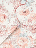 Laura Ashley Birtle blush wallpaper sample A4, UK version