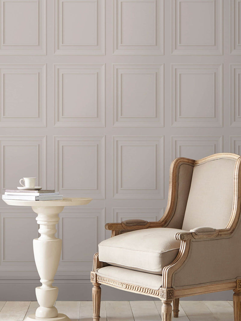 Laura Ashley Dove Grey Redbrook wallpaper sample A4 (British brand)