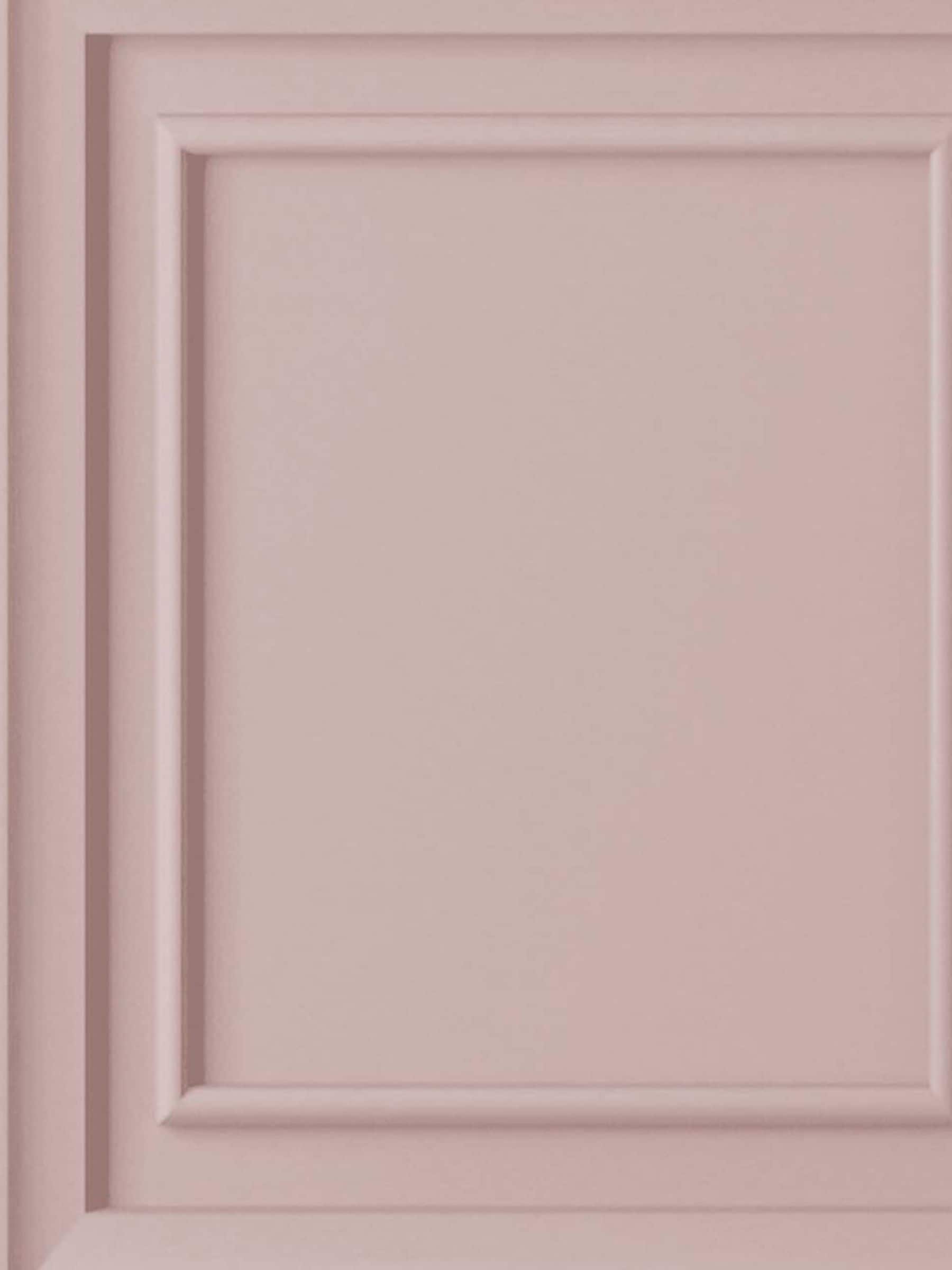 Laura Ashley blush wood panel wallpaper sample A4, UK version
