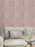Laura Ashley blush wood panel wallpaper sample A4, UK version