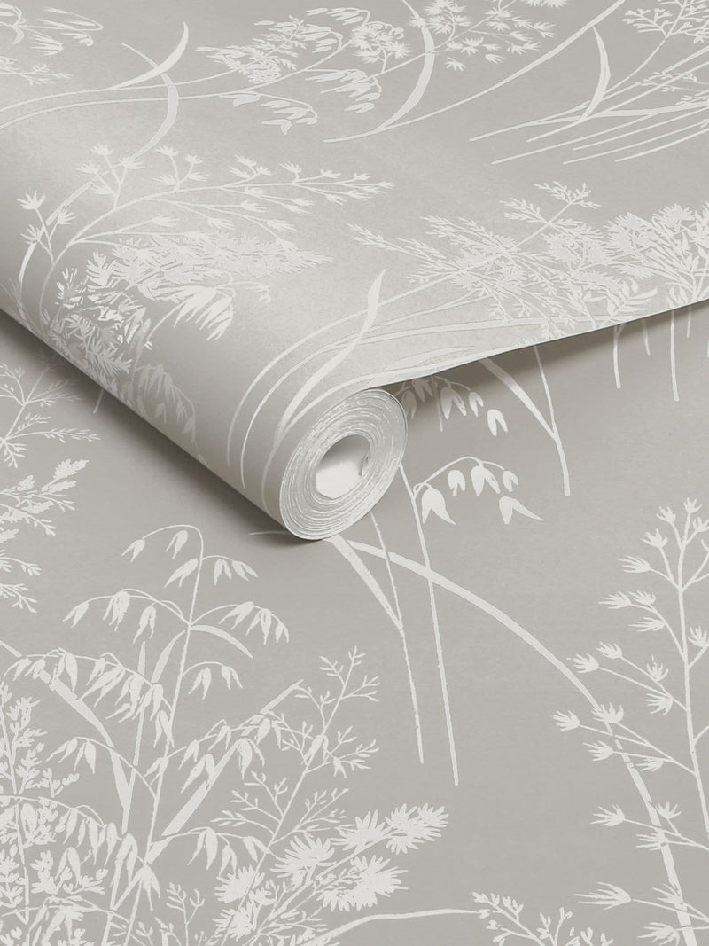 Taupe Leaf Sprigs A4 wallpaper sample - British product