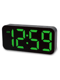 Acctim Clocks Black Ramone LED Farbwechsel Wecker - Britisches Produkt