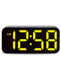 Acctim Clocks Black Ramone LED Farbwechsel Wecker - Britisches Produkt