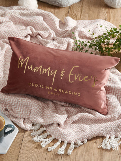 Next No Ordinary Gift Personalised Mum Velvet Cushion 50 x 30 cm- Buy online at McGrocer