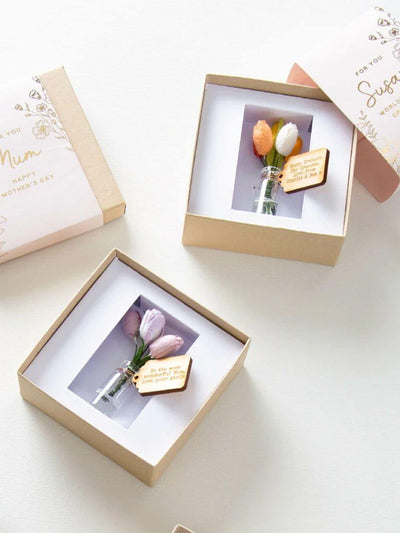 Fleurs artificielles personnalisées par No Ordinary Gift